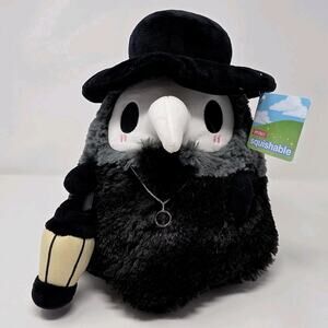 Mini Squishable Plague Doctor Plush Glow In Dark Lantern 2020 Halloween Decor